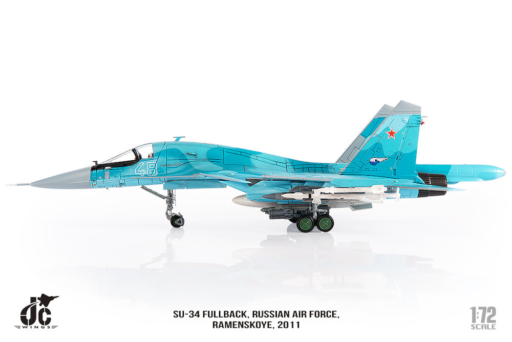 SU-34 Russian Air Force Ramenskoye Air Base 2011 1/72 [JCW-72-SU34-006]