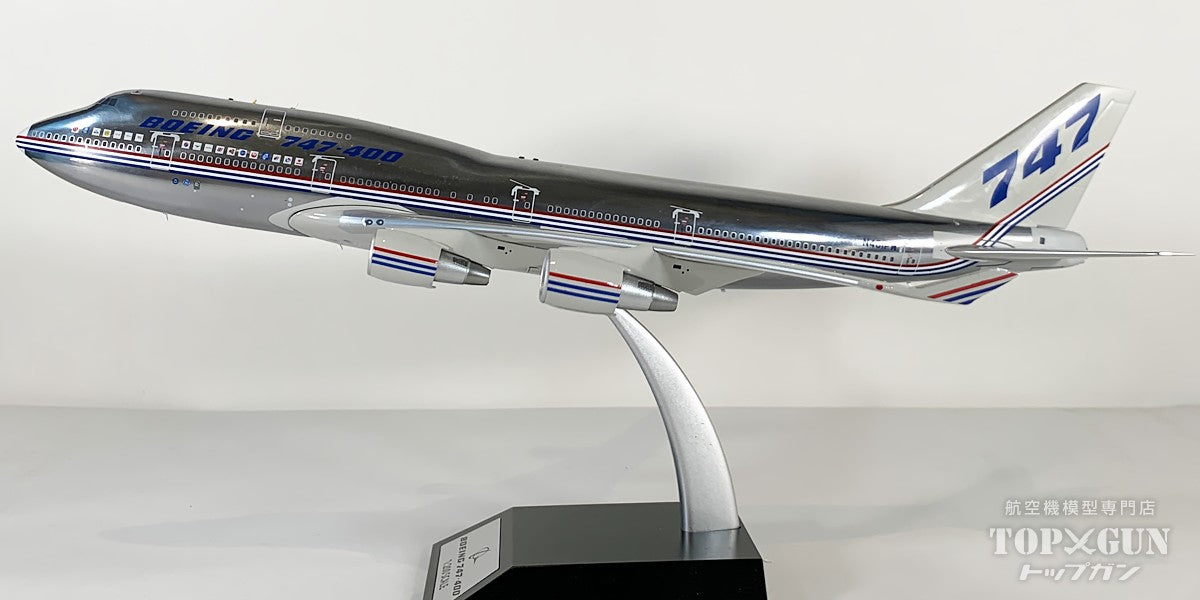 B747-400 ボーイング ハウスカラー ※ポリッシュ仕上げ N401PW 1/200 [KJ-B744-175]
