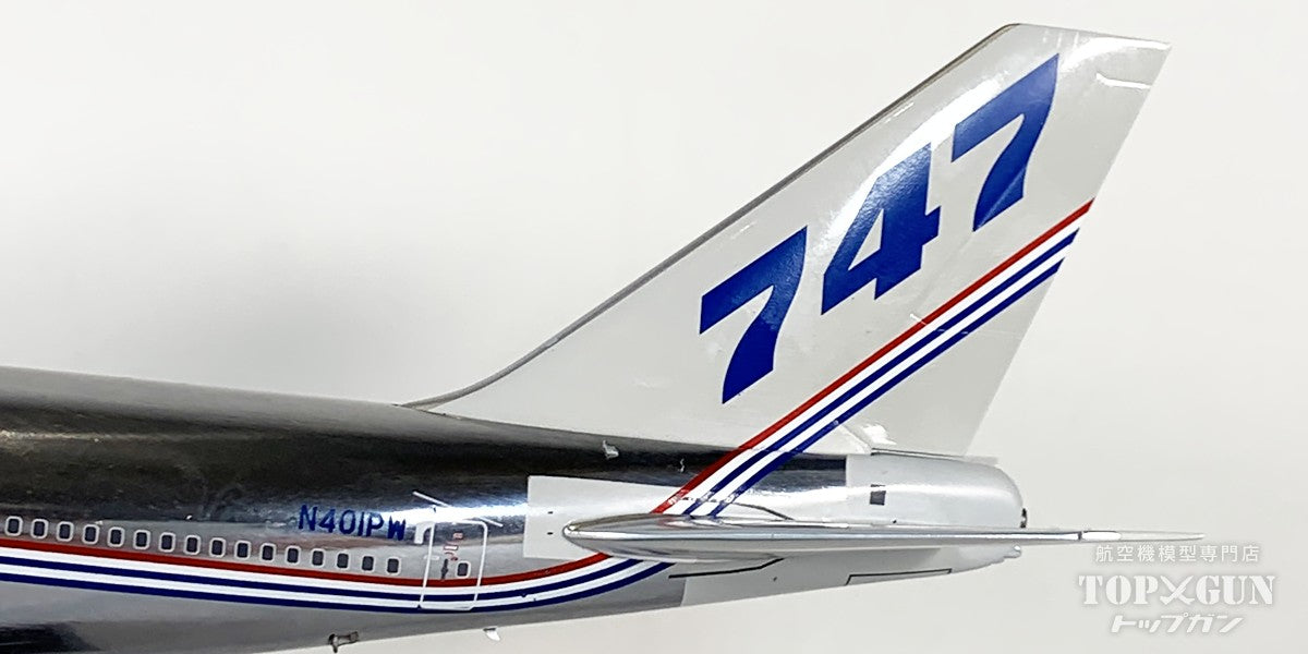 B747-400 ボーイング ハウスカラー ※ポリッシュ仕上げ N401PW 1/200 [KJ-B744-175]