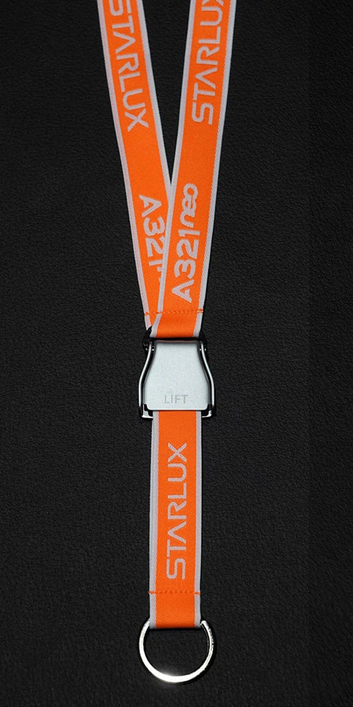 A321neo Starlux Airlines Seatbelt Strap &amp; Keyring [LGZ200103]