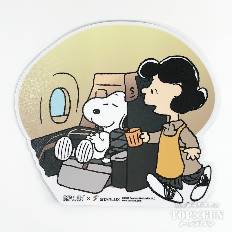 STARLUX スターラックス航空 PEANUTS ステッカーセット [LGZ200147]