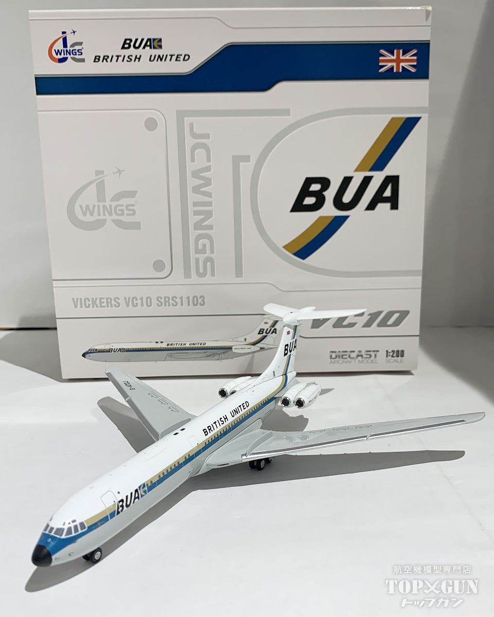 【本物保証】 VC-10 Wings JC British [LH2385] 1/200 G-ATDJ Airlines United 航空機・ヘリコプター