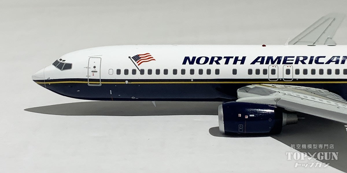 737-800 North American Airlines Flap Down Model N802NA 1/200 [LH2437A]