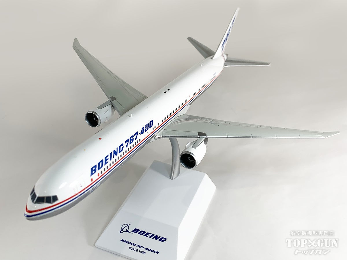 B767-400ER ボーイング ハウスカラー ポリッシュ仕上げ N76400 1/200 [LH2496]