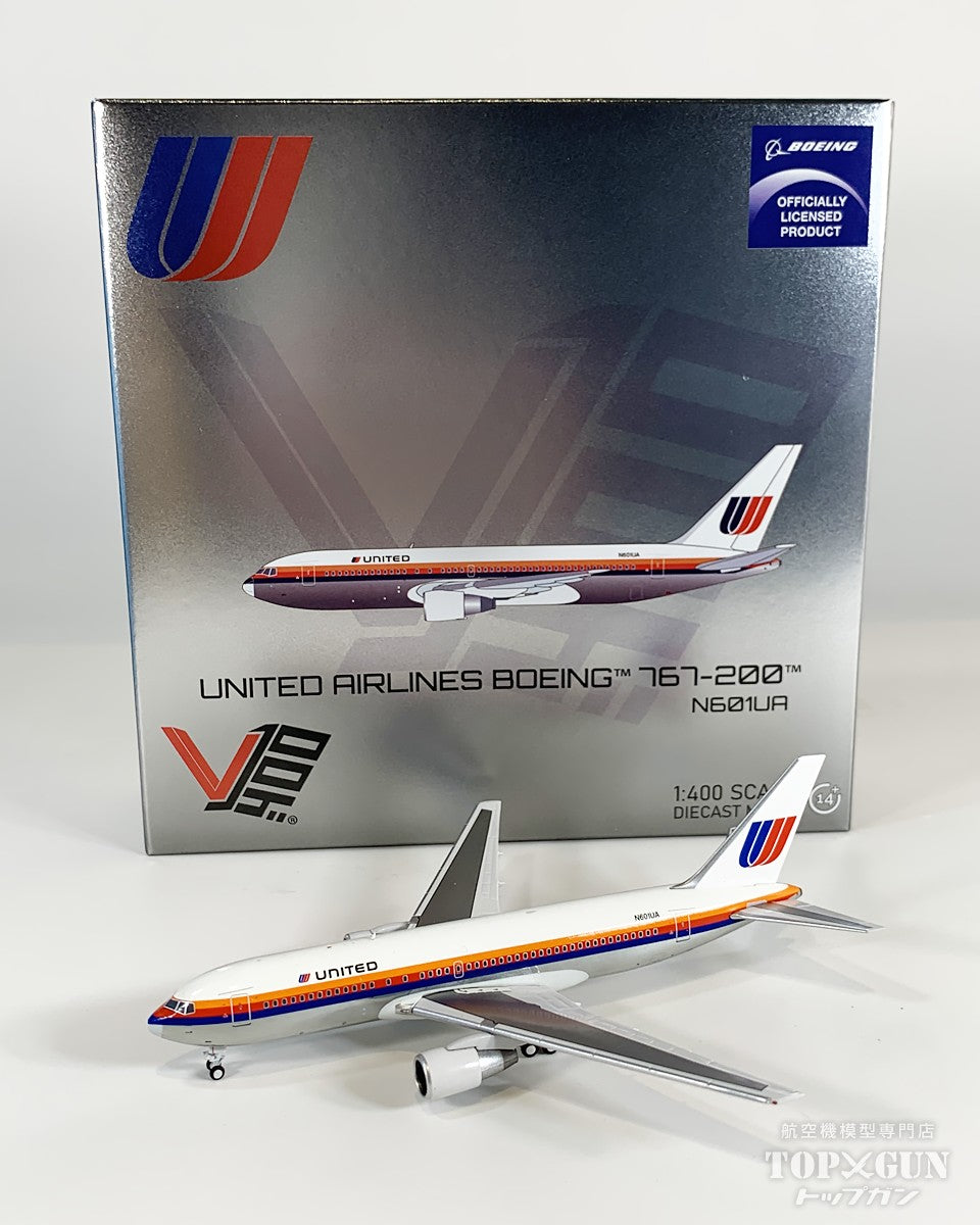 B767-200ER ユナイテッド航空 N601UA 1/400 [MCV400006]