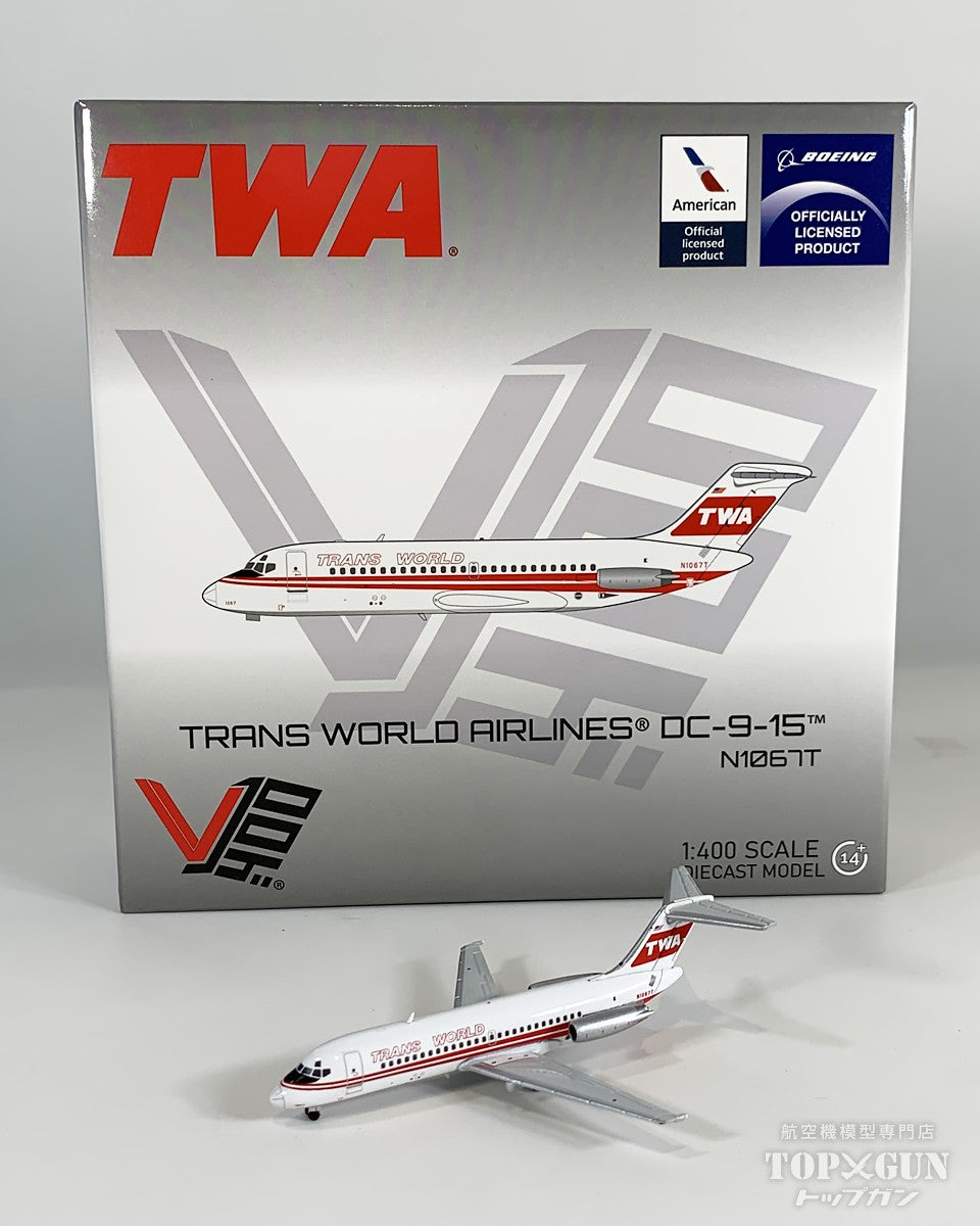 DC-9-15 トランス・ワールド航空 N1067T 1/400 [MCV400009]