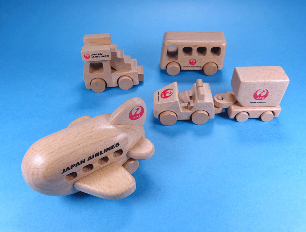 Wooden Airplane Set JAL 2 [MT523]