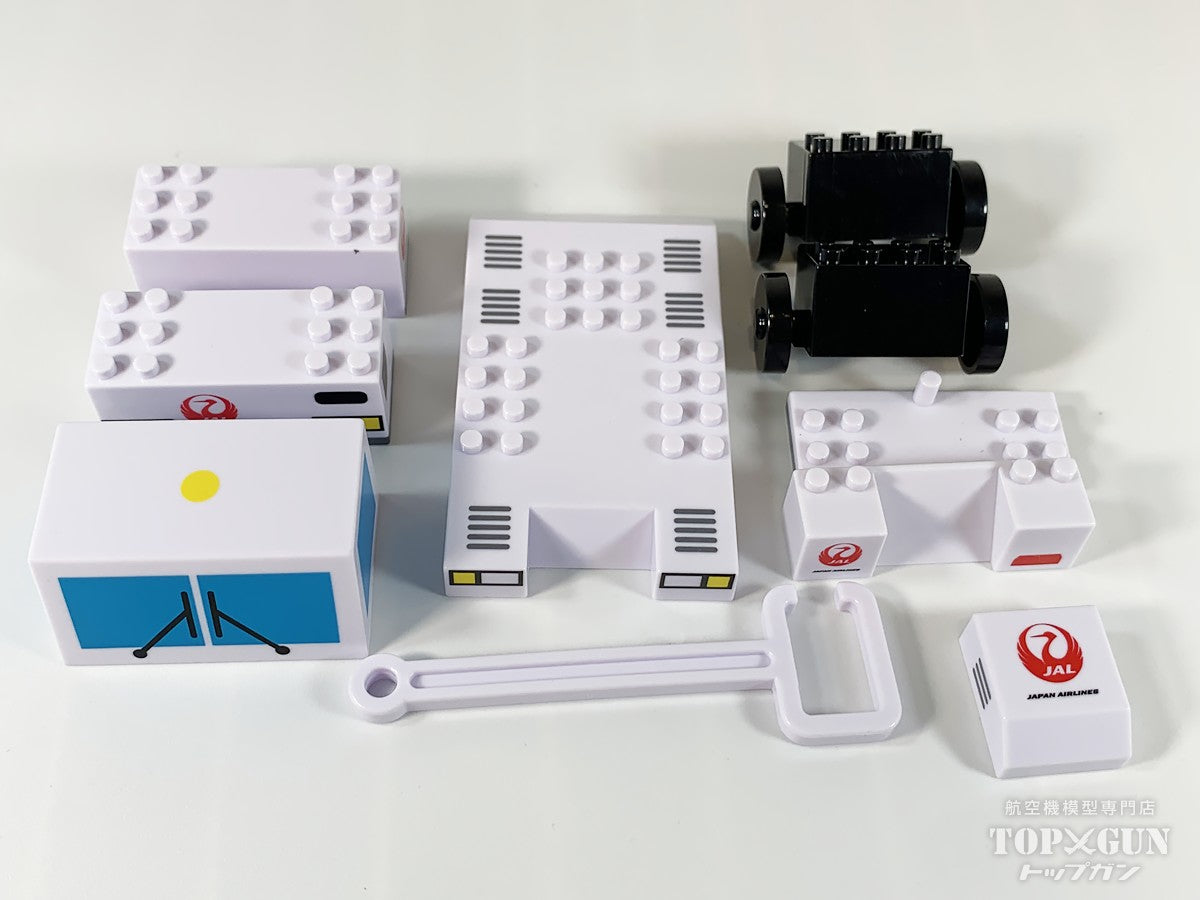 飛行機ブロック＆トーイングカー 日本航空 JAL 2025 [MT513]
