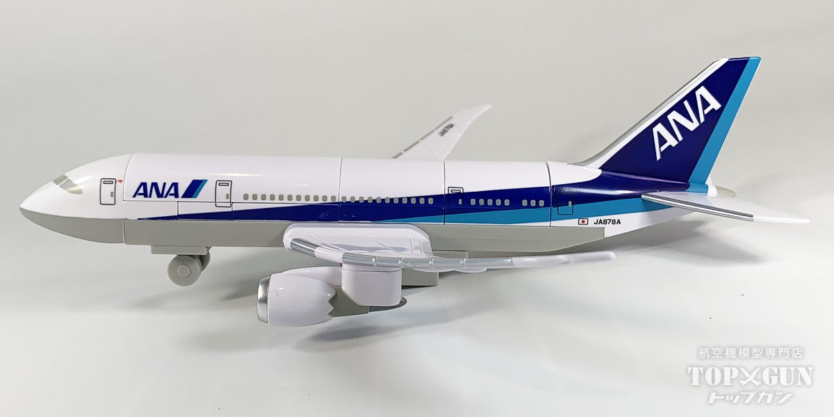 ANA 航空機　飛行機　稀少品 丸彰 飛行機ブロック＆トーイングカー 全日空 ANA 2025 [MT514]