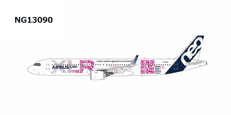 [Pre-order item] A321XLR Airbus House Color "QR Code" F-WWAB 1/400 (NG20230530) [NG13090] 