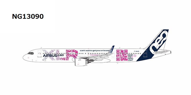 【予約商品】A321XLR エアバス社 ハウスカラー 「QRコード」 F-WWAB 1/400 (NG20230530) [NG13090]