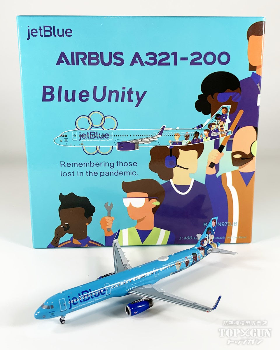 A321-200w ジェットブルー航空 「Blueunity」N970JB 1/400 [NG13131]