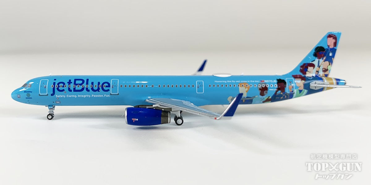 A321-200w ジェットブルー航空 「Blueunity」N970JB 1/400 [NG13131]