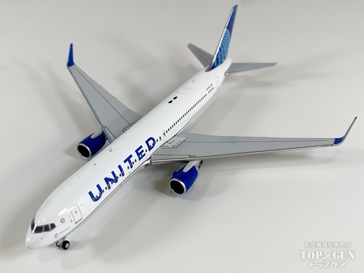 B767-300ER/w ユナイテッド航空 「Blue Evolution」  N674UA 1/400 [NG17006]