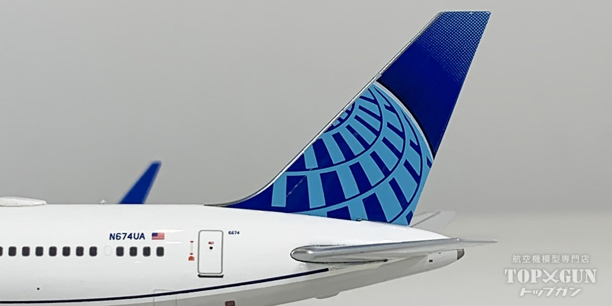 B767-300ER/w ユナイテッド航空 「Blue Evolution」  N674UA 1/400 [NG17006]