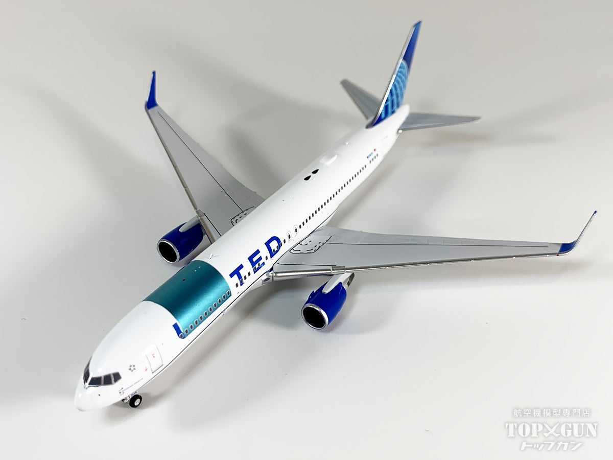 [Released on Friday, February 28th] B767-300ER/w United Airlines "Blue Evolution livery" (with special painting after structural repair) N641UA 1/400 (NG20250114) [NG17007] 
