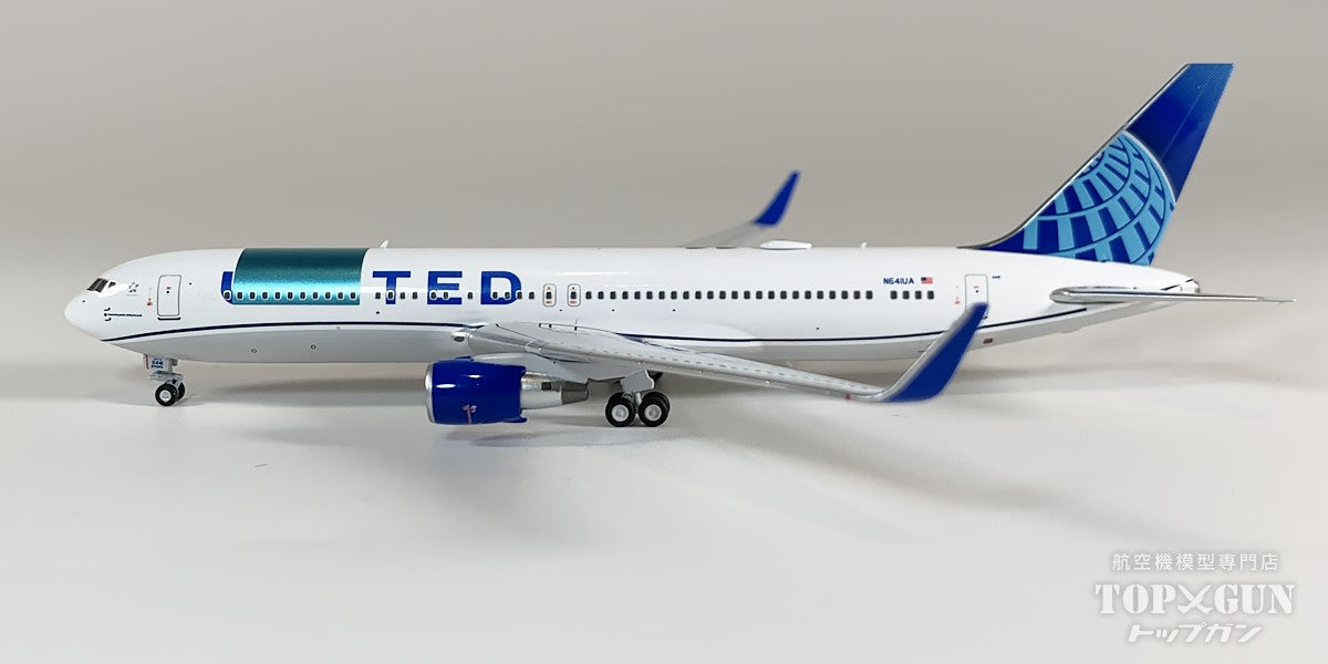 B767-300ER/w 美國聯合航空「藍色進化塗裝」（結構修復後特殊塗裝）N641UA 1/400 [NG17007] 