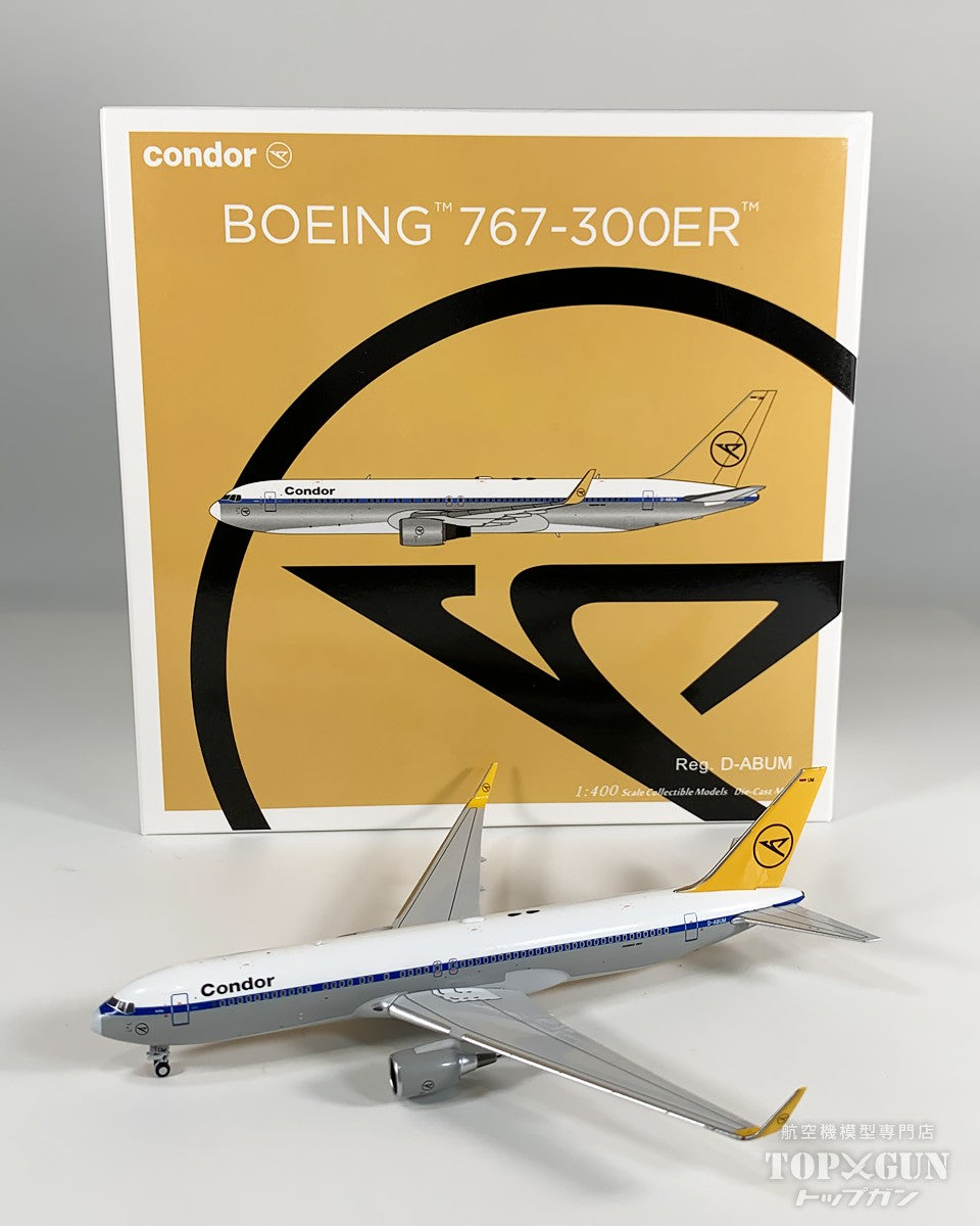 B767-300ER/w コンドル航空 「Retro colors（with white nose）」 D-ABUM 1/400 [NG17009]