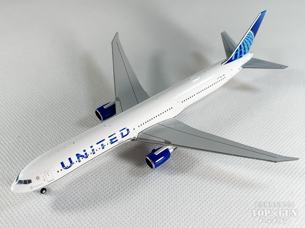 767-400ER United Airlines "Blue Evolution livery (CF6 engines ・ new mold first launch)" N77066 1/400 [NG18001] 