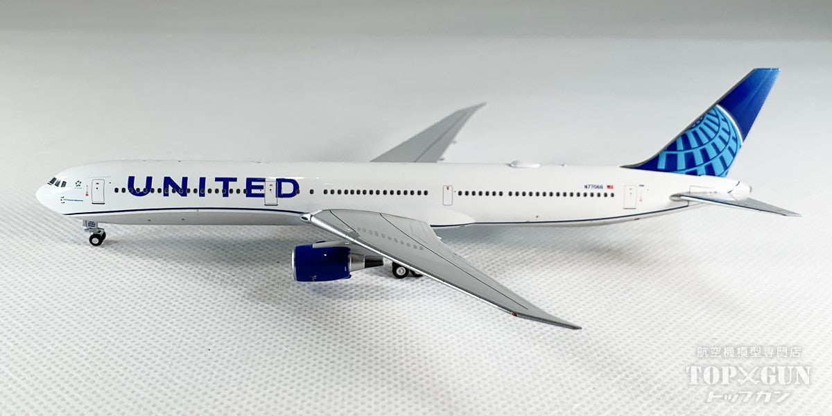 767-400ER United Airlines "Blue Evolution livery (CF6 engines ・ new mold first launch)" N77066 1/400 [NG18001] 