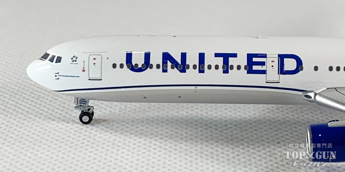 767-400ER United Airlines "Blue Evolution livery (CF6 engines ・ new mold first launch)" N77066 1/400 [NG18001] 