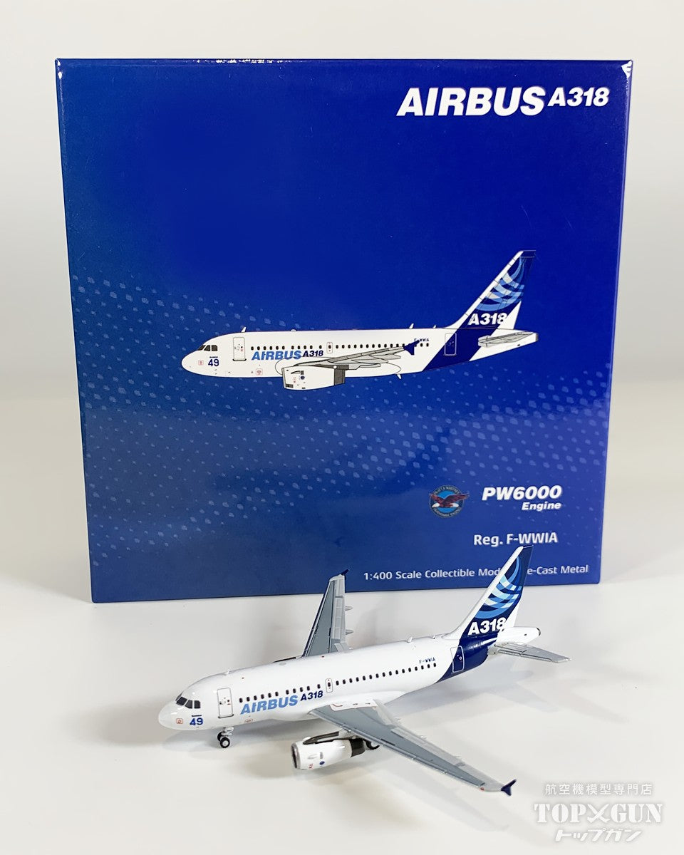 A318-100 エアバス ハウスカラー 「current colors with No.49 for PAS 2005」 F-WWIA 1/400 [NG48033]