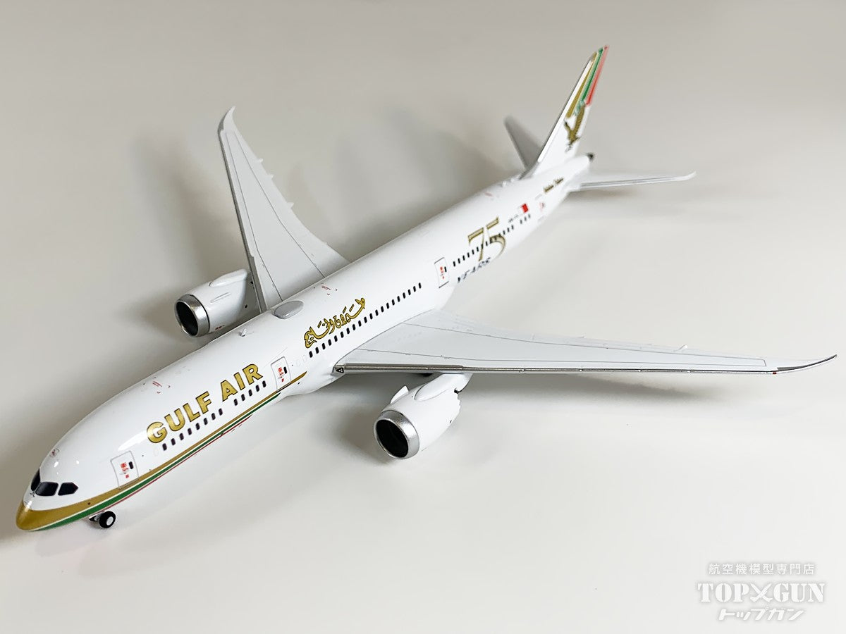 B787-9 ガルフ・エア 「1976 retro cs, 75 Years sticker」 A9C-FG 1/400 [NG55156]