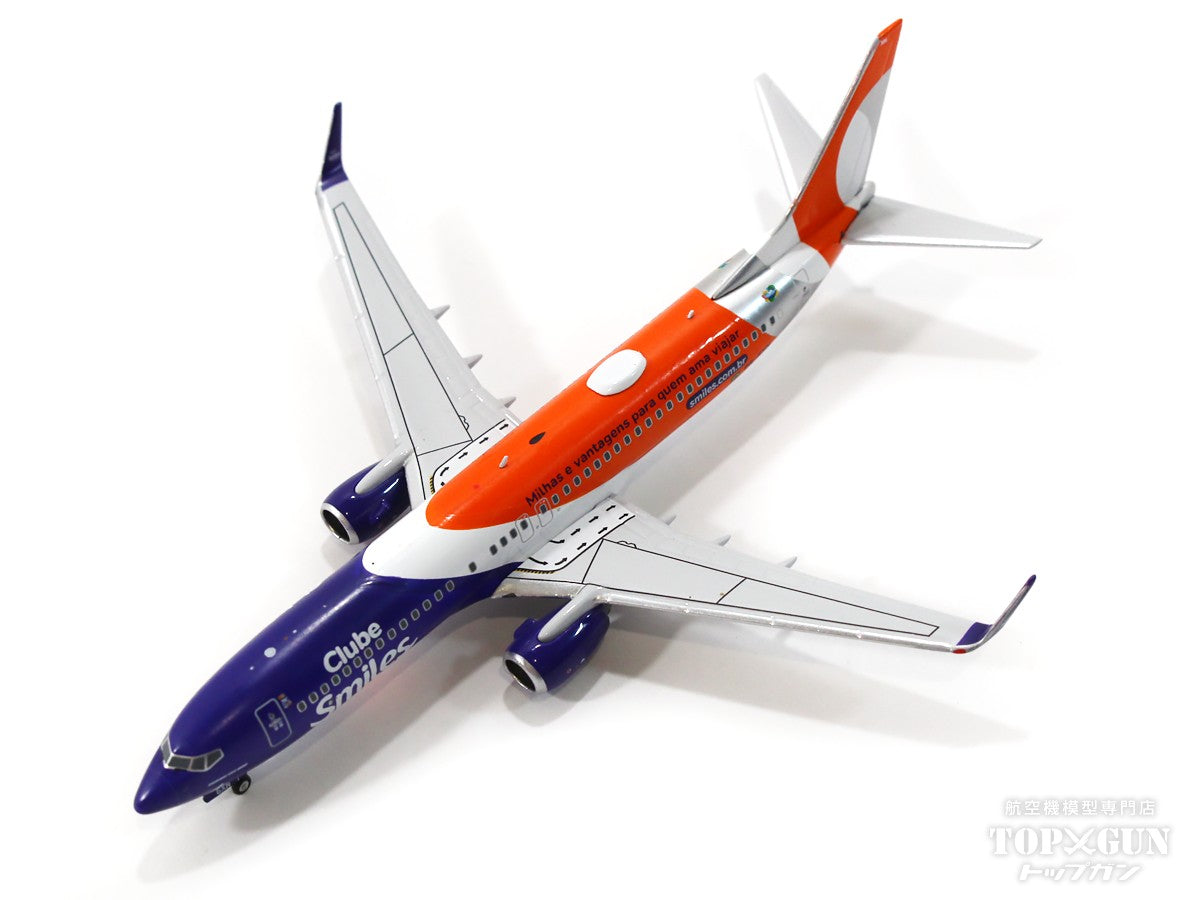 NG Models 737-800w ゴル航空 「Clube Smiles」 PR-GXN 1/400[NG58195]