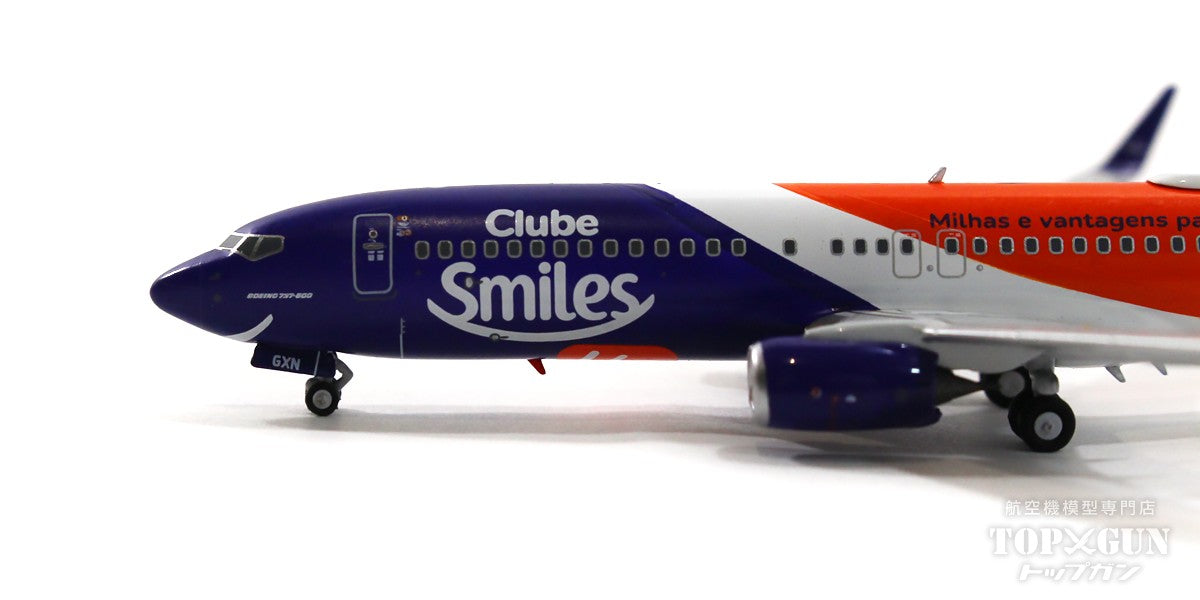 NG Models 737-800w ゴル航空 「Clube Smiles」 PR-GXN 1/400[NG58195]