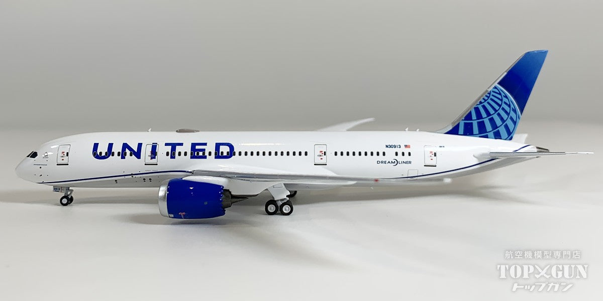 NG Models B787-8 ユナイテッド航空 「Blue Evolution c/s」 N30913 1