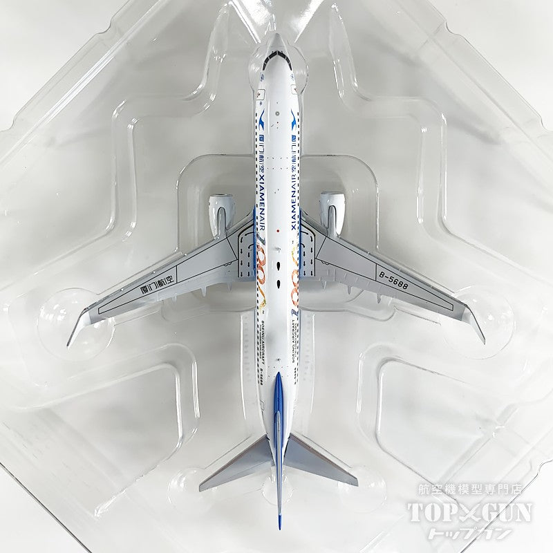 B737-800W アモイ航空 「100th Boeing aircraft for Xiamen Airlines」 B-5688 1/400 [NG64147]