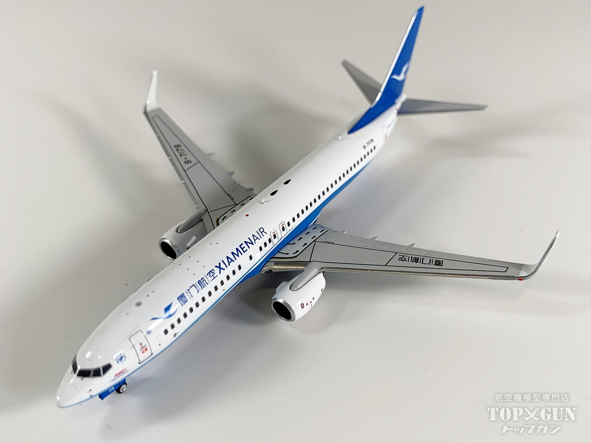 B737模型2点セット NG Models B737-800W アモイ航空 「8,888th 737 sticker」 B-7178 1
