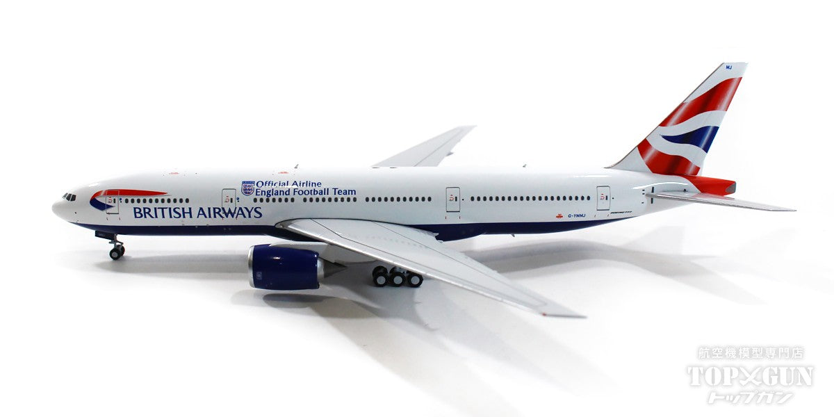 777-200ER British Airways official airlines of England football team; equipped with TRENT 800 engines G-YMMJ 1/400[NG72031] 