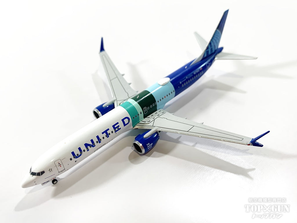 NG Models 737 MAX10 ユナイテッド航空 「ecoDemonstrator EXPLORER」 N27602 1/400 ...