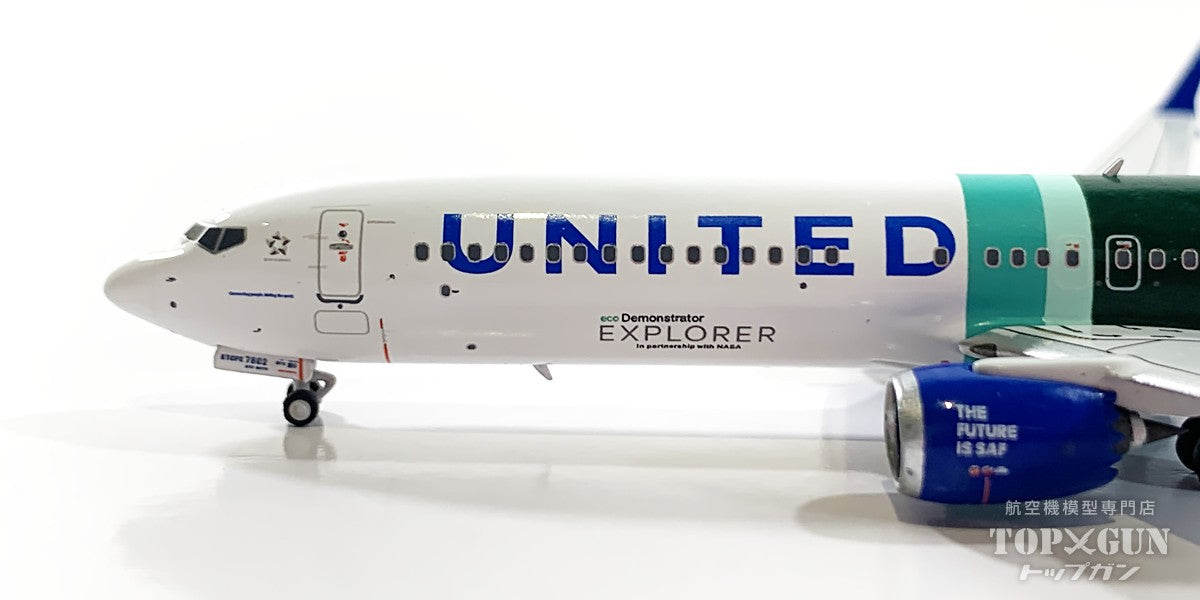 737 MAX10 United Airlines "ecoDemonstrator EXPLORER" N27602 1/400[NG90003] 