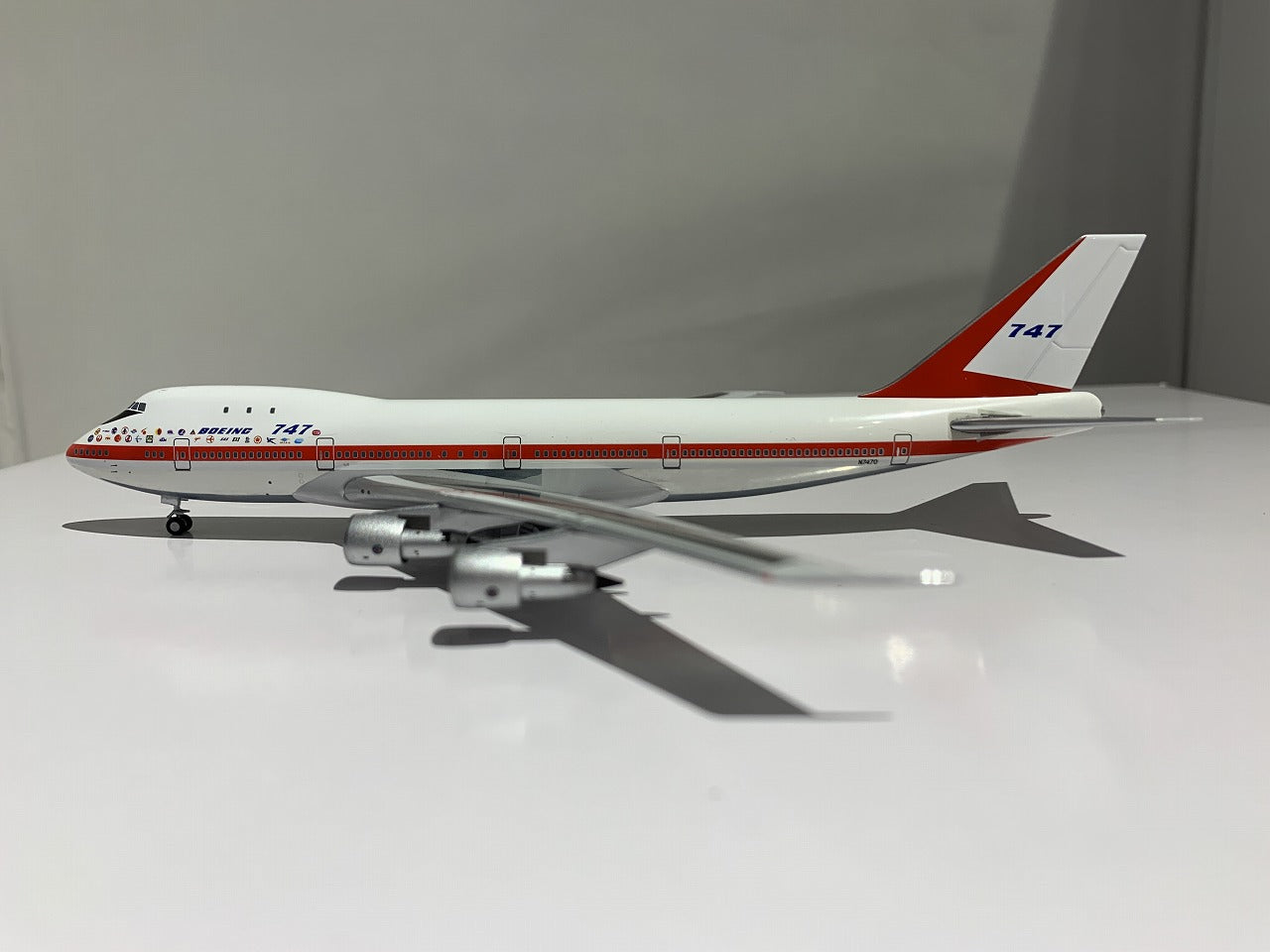 747-100 ボーイング社 ハウスカラー N7470 シティ・オブ・エバレット 1/400 [NGBOE001]