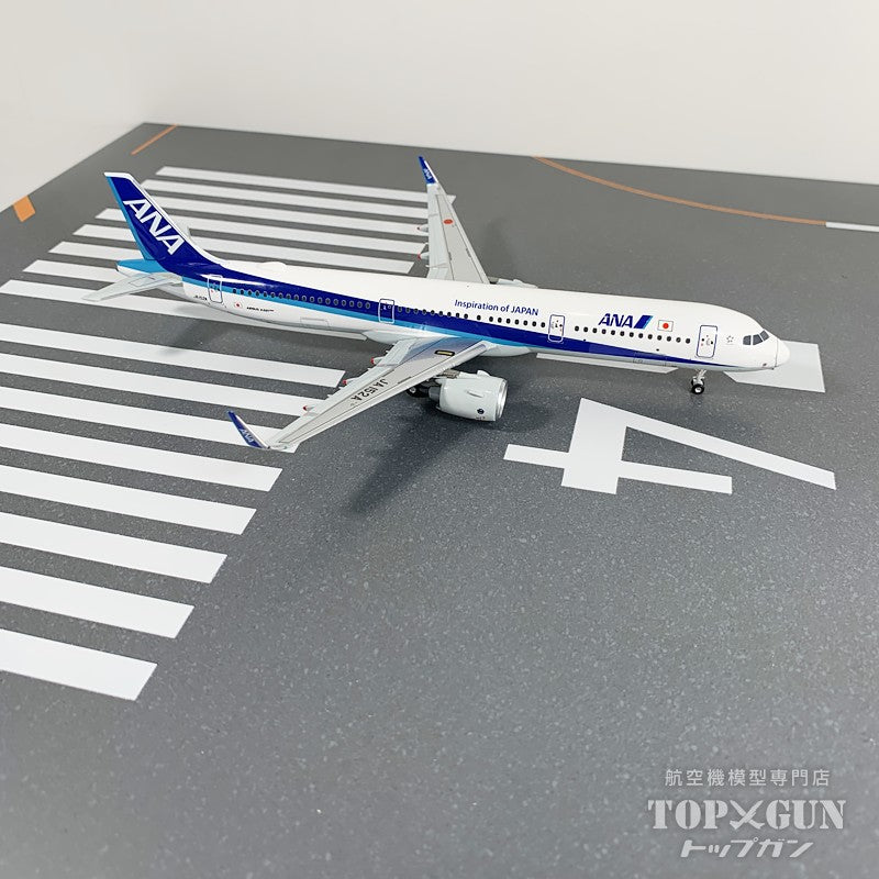 A321neo  ANA 全日空 完成品(ドアコーション塗装あり) WiFiレドーム・ギアつき JA152A 1/200 [NH20190]