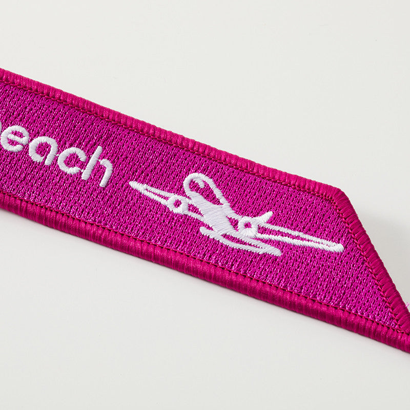 Peach Original Embroidered Flight Tag Peach Aviation [PA240032]