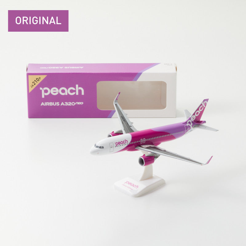 A320neo Peach Aviation JA210P (stand/gear included) 1/200 *Plastic, assembly required [PA230009]