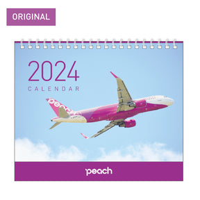 Peachオリジナル 2024年卓上カレンダー ピーチアビエーション [PA230042]