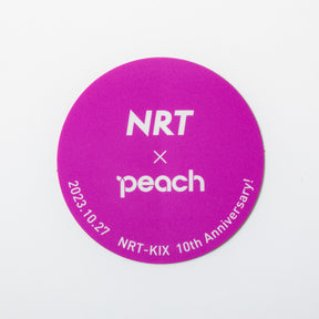 NRT×Peach　10th Anniversary　ステッカーセット [PA230055]
