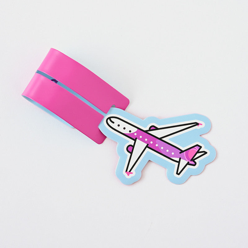 Peach Original Airplane Luggage Tag [PA230057]