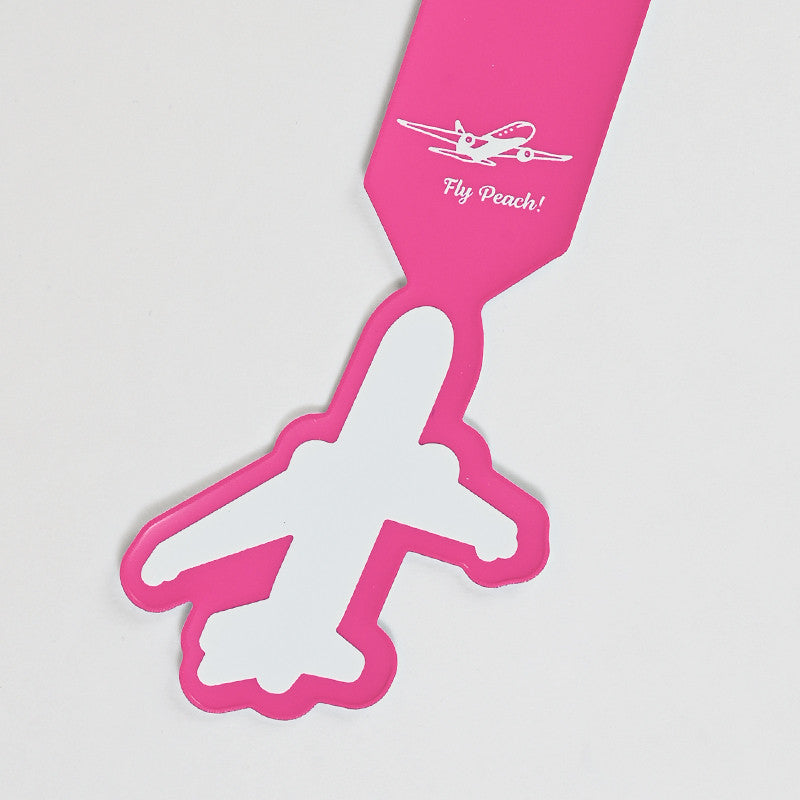 Peach Original Airplane Luggage Tag [PA230057]