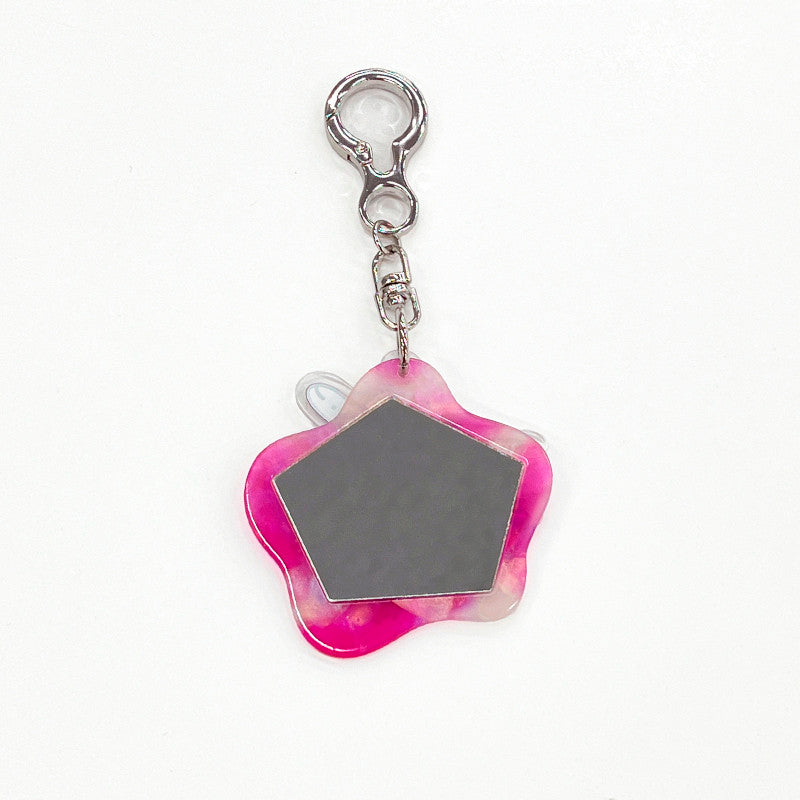 Peach original mirror keychain [PA230060]