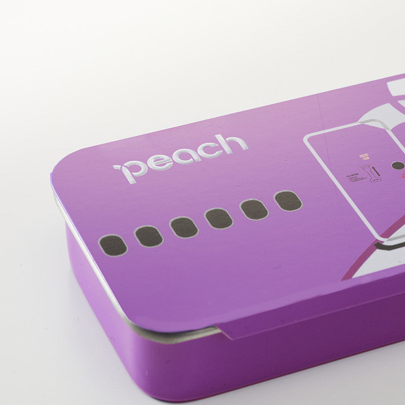 Peach Aviation OKINAWAミント缶×Peach オリジナルミント缶 Aircraft