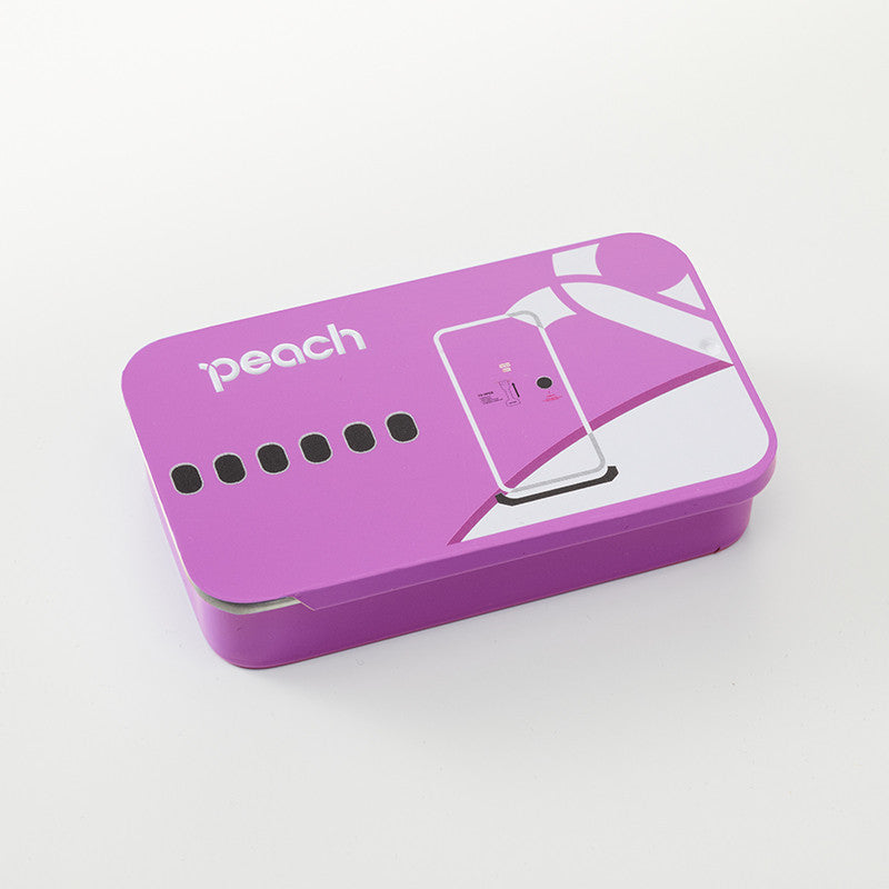 Peach Aviation OKINAWAミント缶×Peach オリジナルミント缶 Aircraft