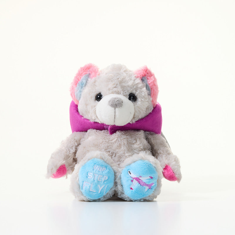 Peachオリジナル ご当地ベアコラボ 飛行機フードベア ピーチアビエーション [PA240018]