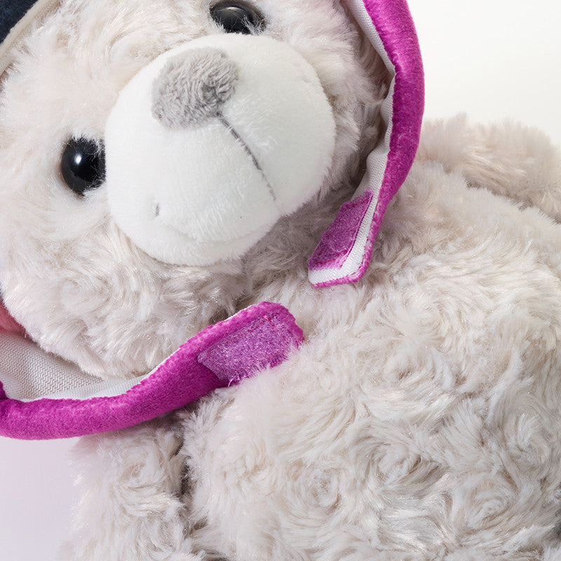 Peachオリジナル ご当地ベアコラボ 飛行機フードベア ピーチアビエーション [PA240018]