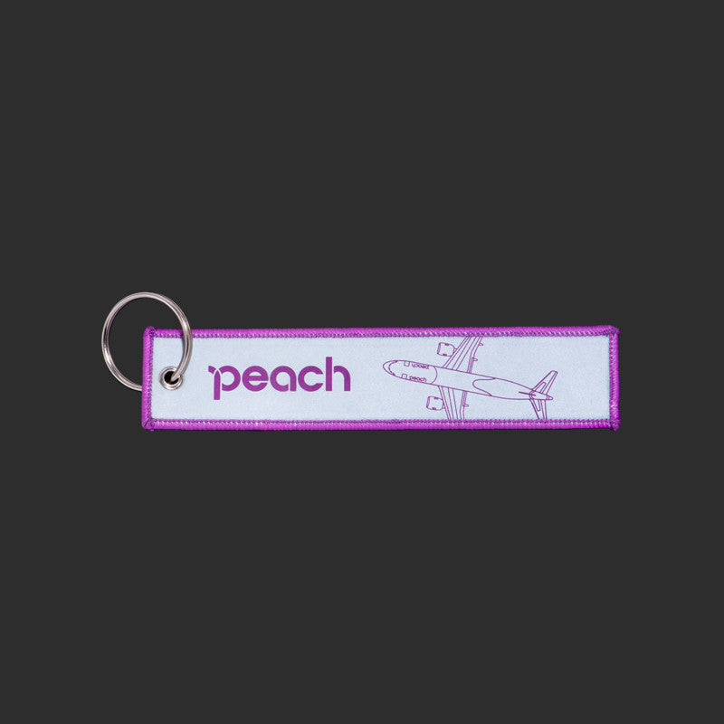 Peach Aviation Peachオリジナル リフレクタフライトタグ ピーチ