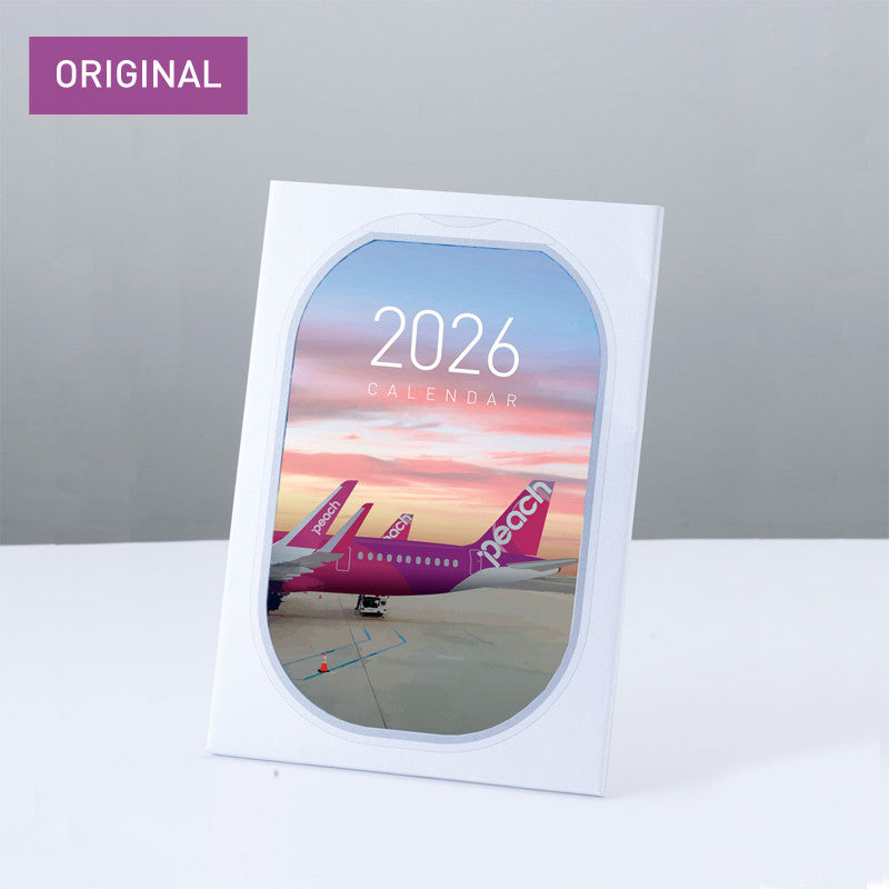 Peachオリジナル 2026年卓上カレンダー ピーチアビエーション [PA250026]